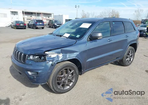 2021 Jeep Grand Cherokee 80Th Anniversary 4X4 из США, поврежденный, VIN 1C4RJFBG5MC533015